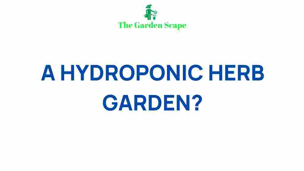 hydroponic-herb-garden