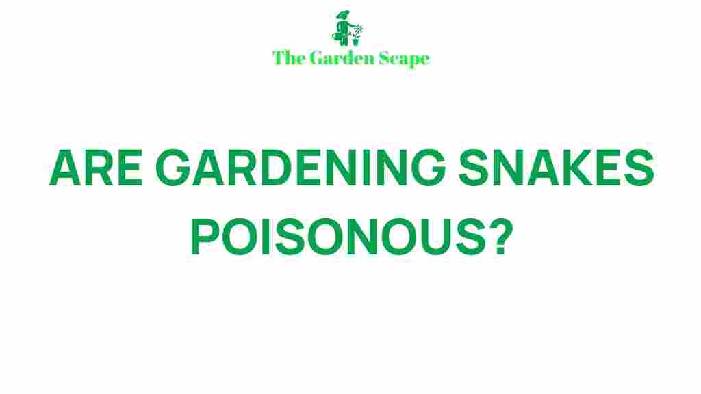 /are-garden-snakes-poisonous