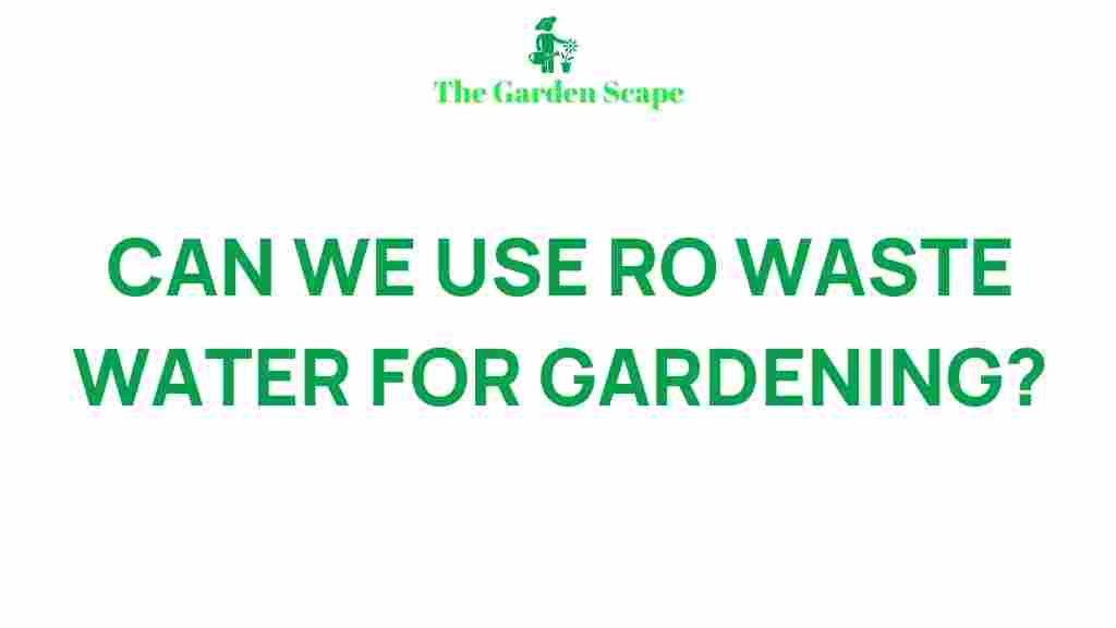 using-ro-waste-water-for-gardening