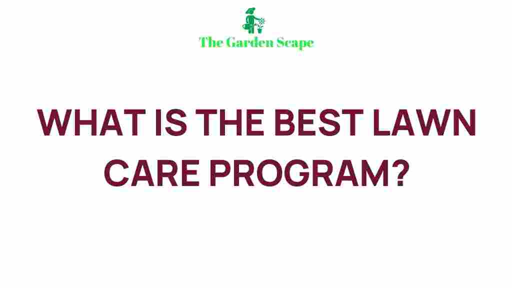 best-lawn-care-regimen