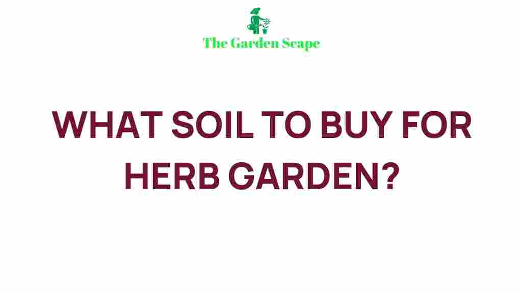 best-soil-for-herb-garden