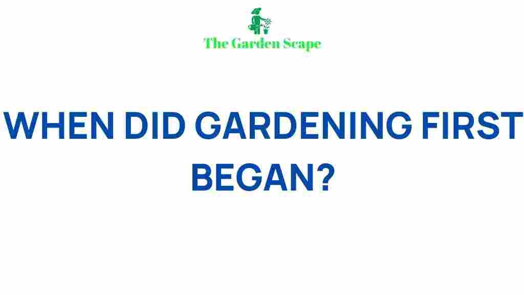 gardening-origins