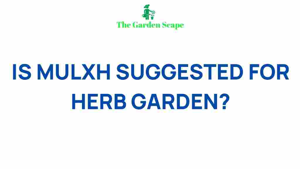 herb-garden-mulch-benefits