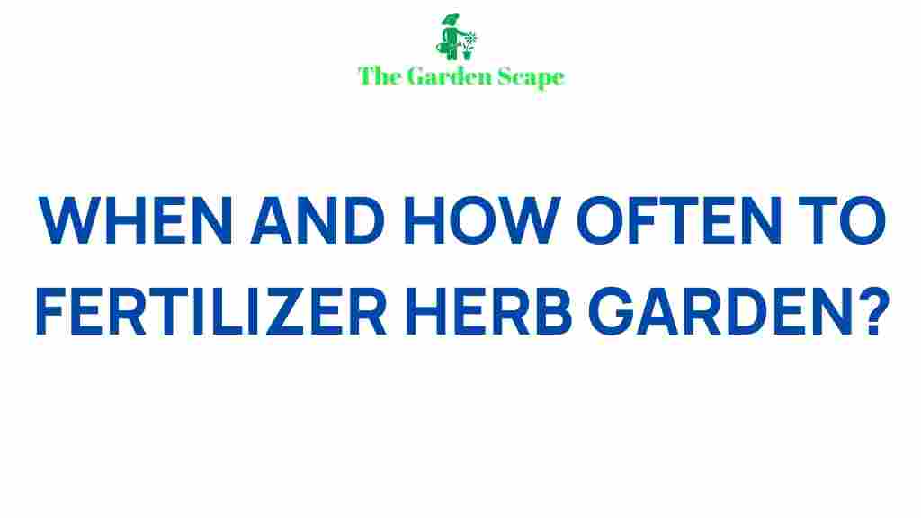 herb-garden-fertilization-tips
